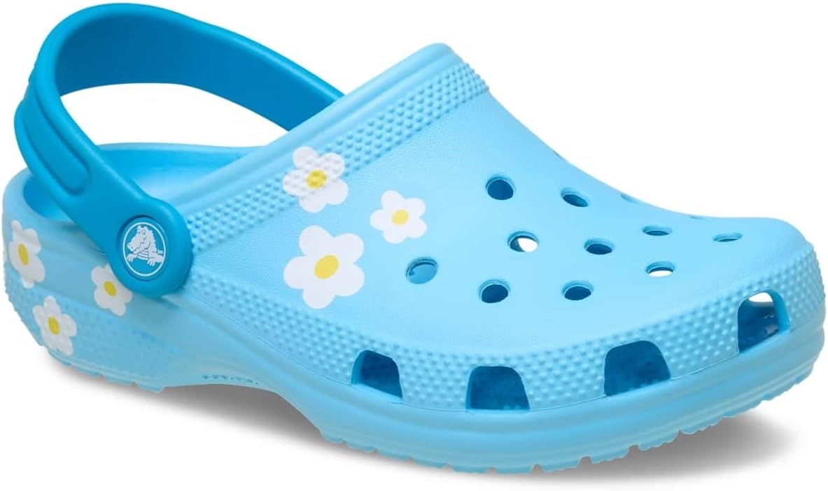 image:imageCrocs Classic Clogs with Patterns and Graphics Little KidBig Kid Tinted Glass 1 Medium