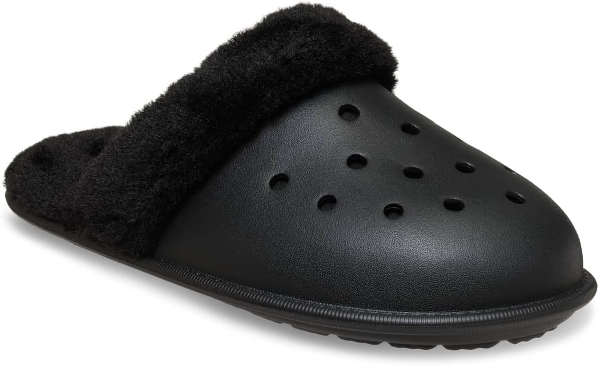 image:imageCrocs Classic Fuzz ScuffBlack