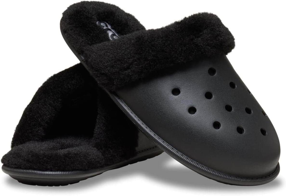 image:imageCrocs Classic Fuzz ScuffBlack