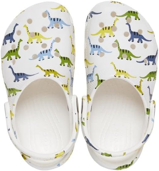 image:imageCrocs Classic Marbled TieDye Clog Dinosaur 10 Toddler M
