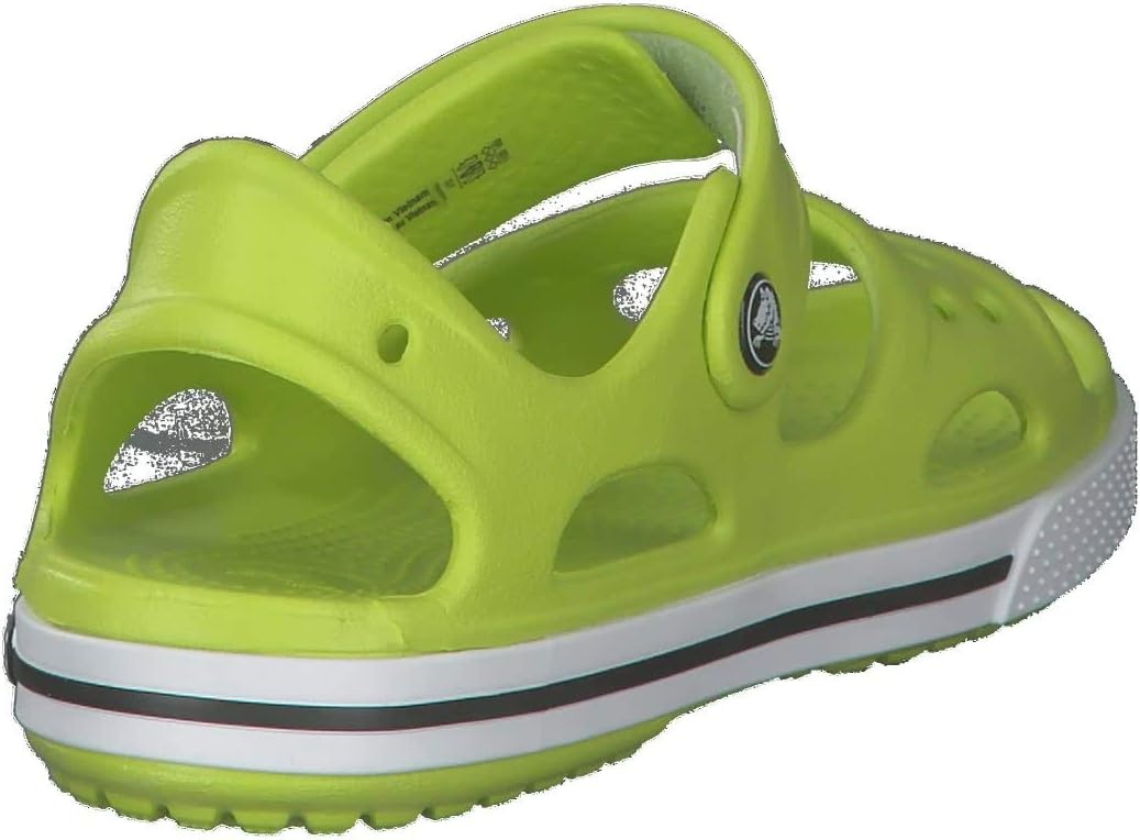 image:imageCrocs Girls Crocband II SandalsLime Punch Black