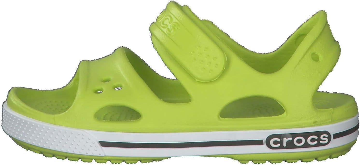 image:imageCrocs Girls Crocband II SandalsLime Punch Black