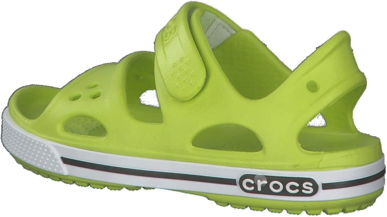 image:imageCrocs Girls Crocband II SandalsLime Punch Black