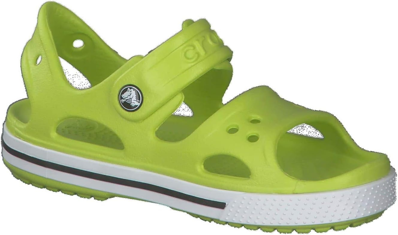 image:imageCrocs Girls Crocband II SandalsLime Punch Black
