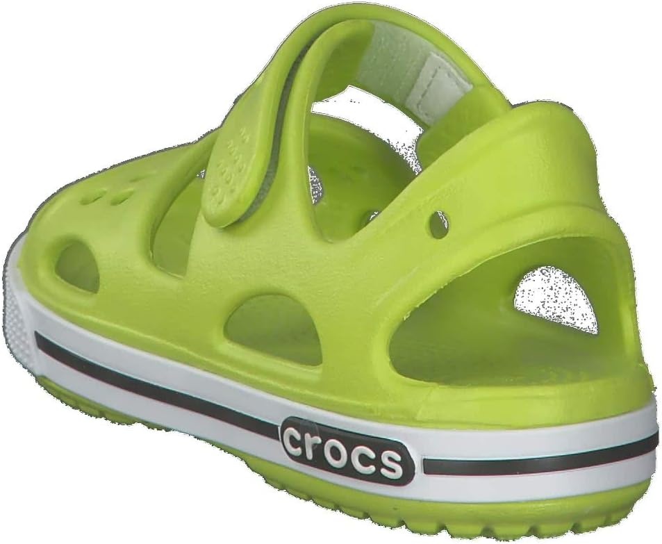 image:imageCrocs Girls Crocband II SandalsLime Punch Black