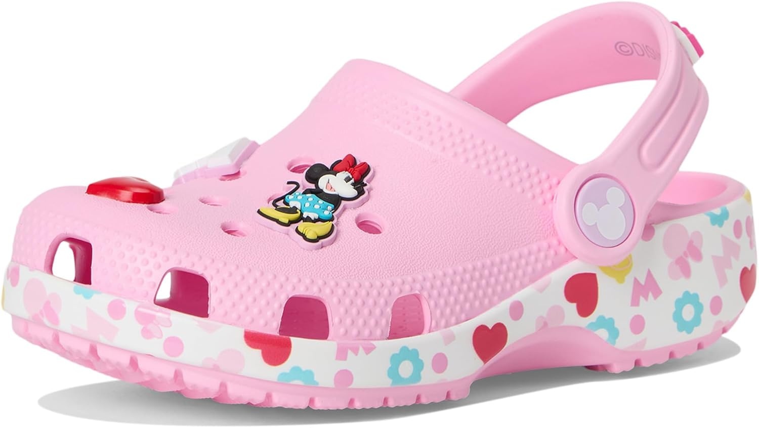 image:imageCrocs Girls Disney Mickey Minnie Mouse ClogsPinkMinnie Jibbitz