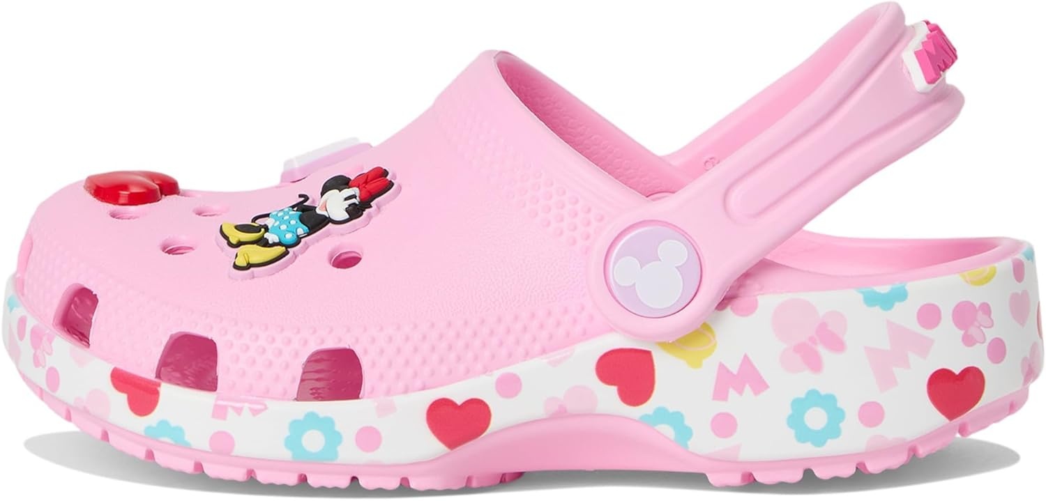 image:imageCrocs Girls Disney Mickey Minnie Mouse ClogsPinkMinnie Jibbitz