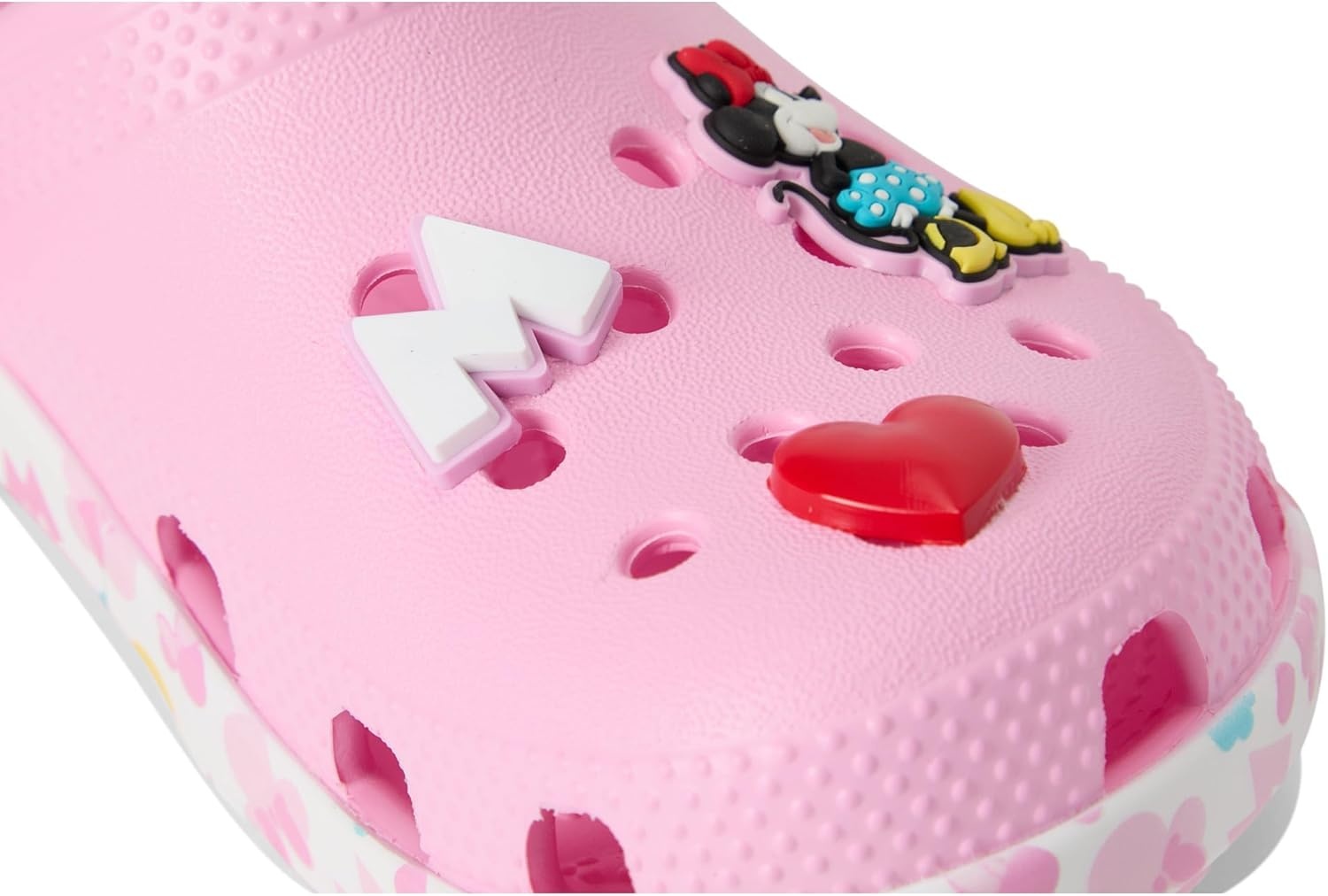 image:imageCrocs Girls Disney Mickey Minnie Mouse ClogsPinkMinnie Jibbitz