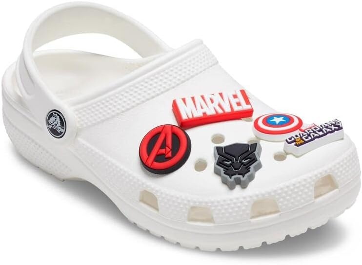 image:imageCrocs Jibbitz 5Pack Marvel Shoe Charms Jibbitz Marvel One Size