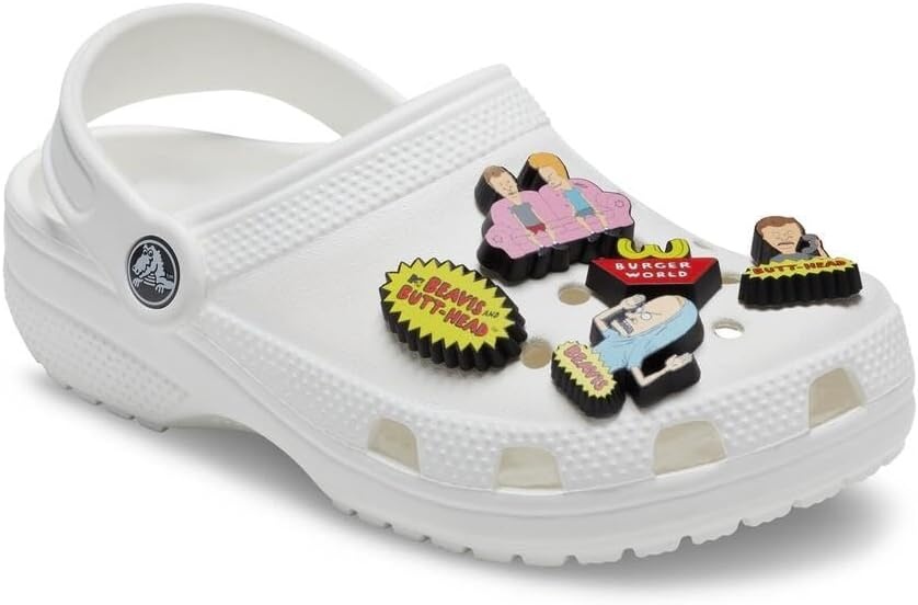 image:imageCrocs Jibbitz 5Pack Trendy Shoe Charms Jibbitz for CrocsBeavis and Butthead