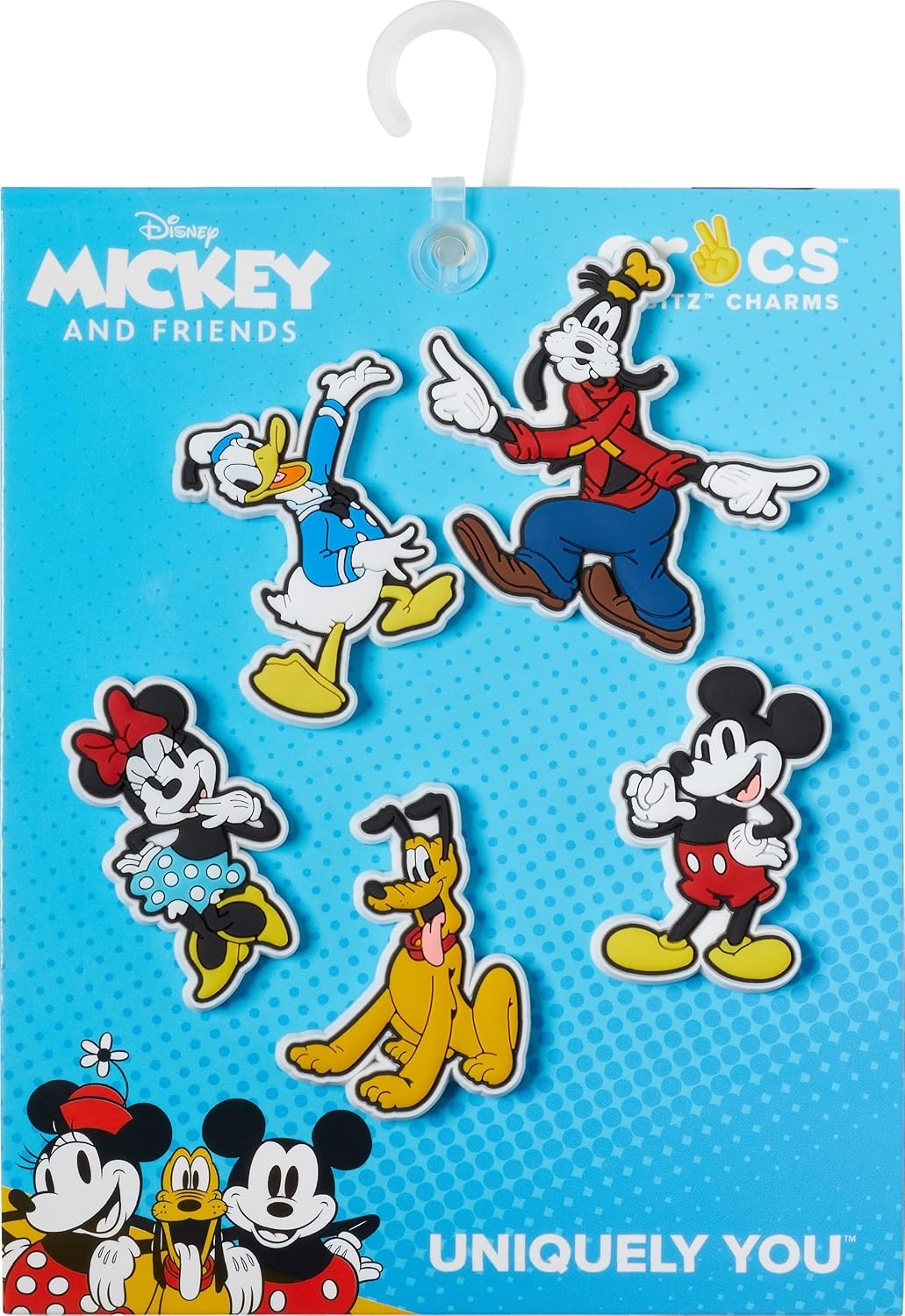 image:imageCrocs Jibbitz 5Pack Trendy Shoe Charms Jibbitz for CrocsDisney Mickey Friends
