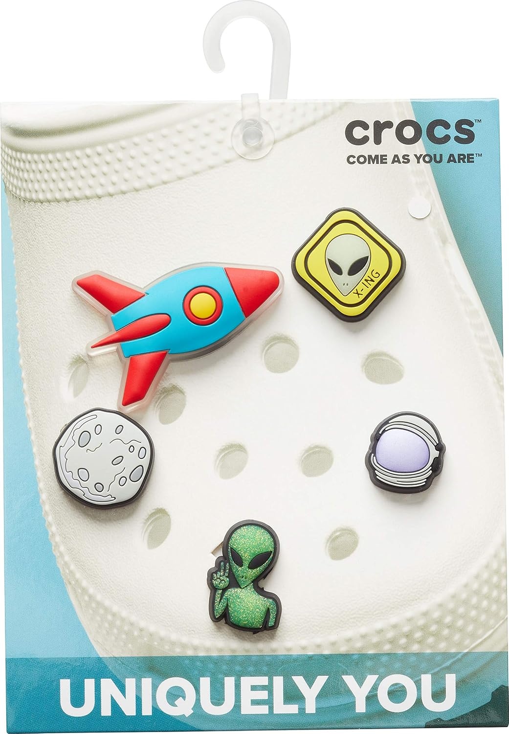 image:imageCrocs Jibbitz 5Pack Trendy Shoe Charms Jibbitz for CrocsOuter Space
