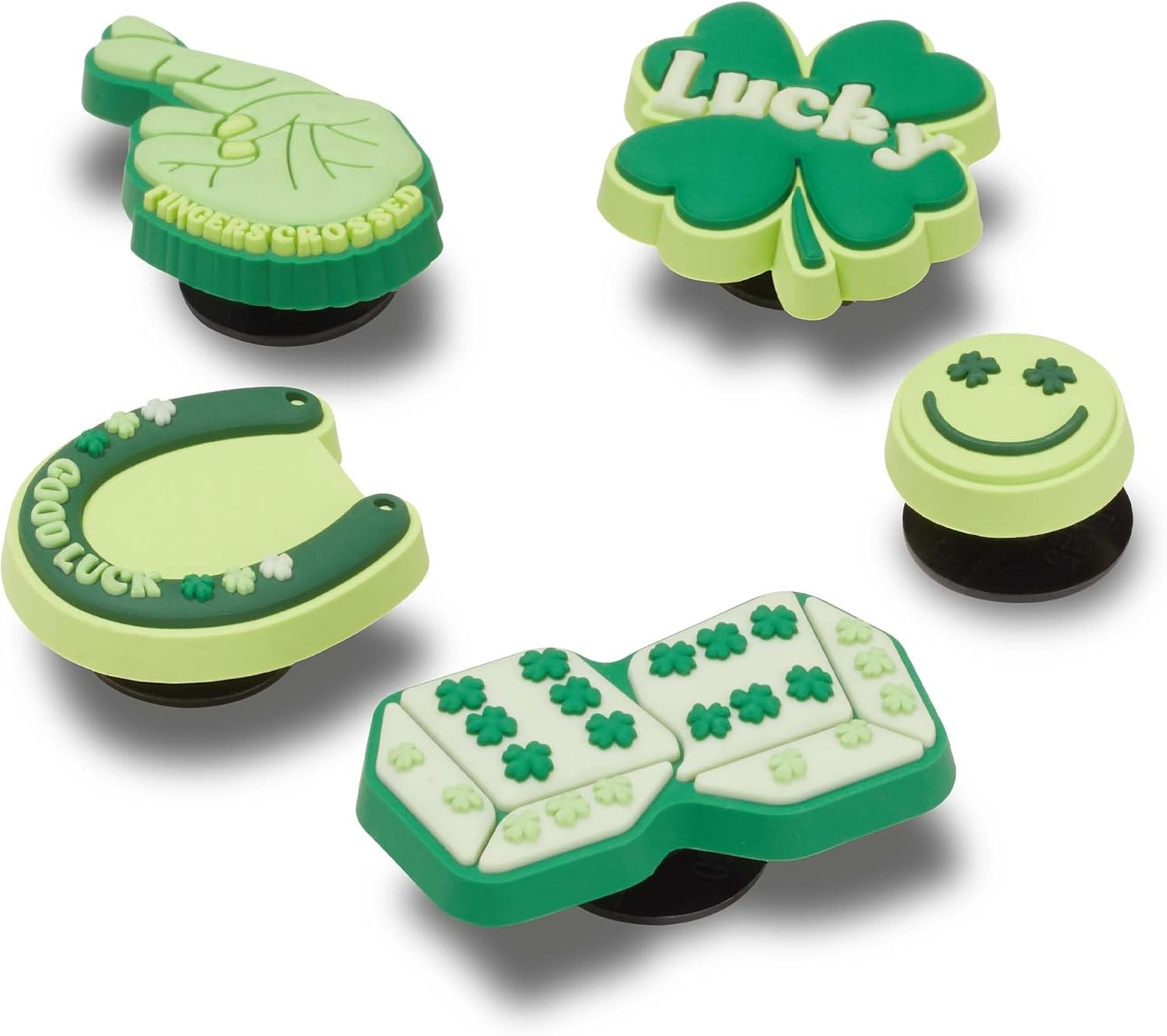 image:imageCrocs Jibbitz Bling amp Jewelry Shoe Charm PacksFeeling Super Lucky 5pack