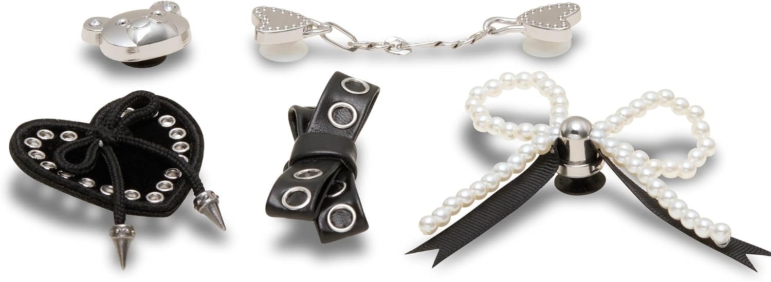 image:imageCrocs Jibbitz Bling amp Jewelry Shoe Charm PacksLuxe Silver