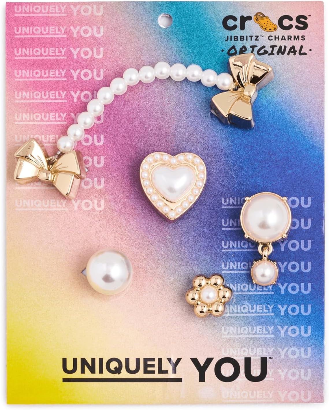 image:imageCrocs Jibbitz Bling amp Jewelry Shoe Charm PacksPearly Gold 5 Pack