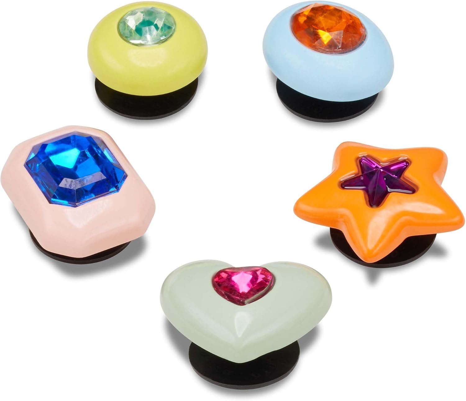 image:imageCrocs Jibbitz Bling amp Jewelry Shoe Charm PacksPoptimism Tiny Shapes