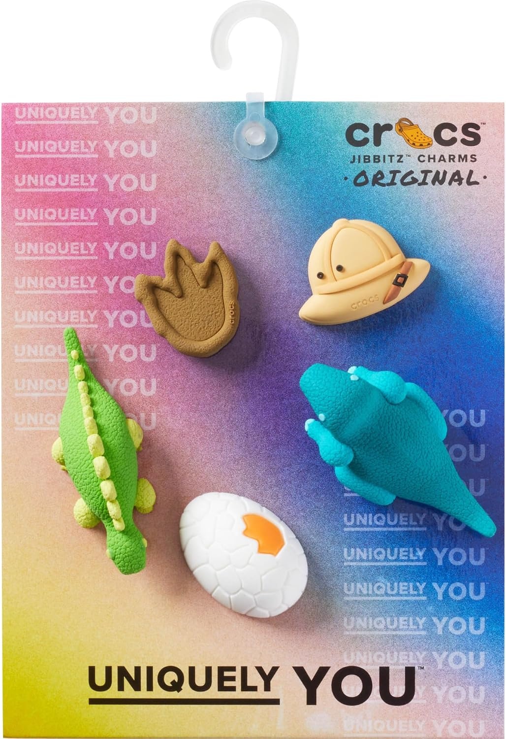 image:imageCrocs Jibbitz Boys Favorites Shoe Charm Packs3D Dinosaurs