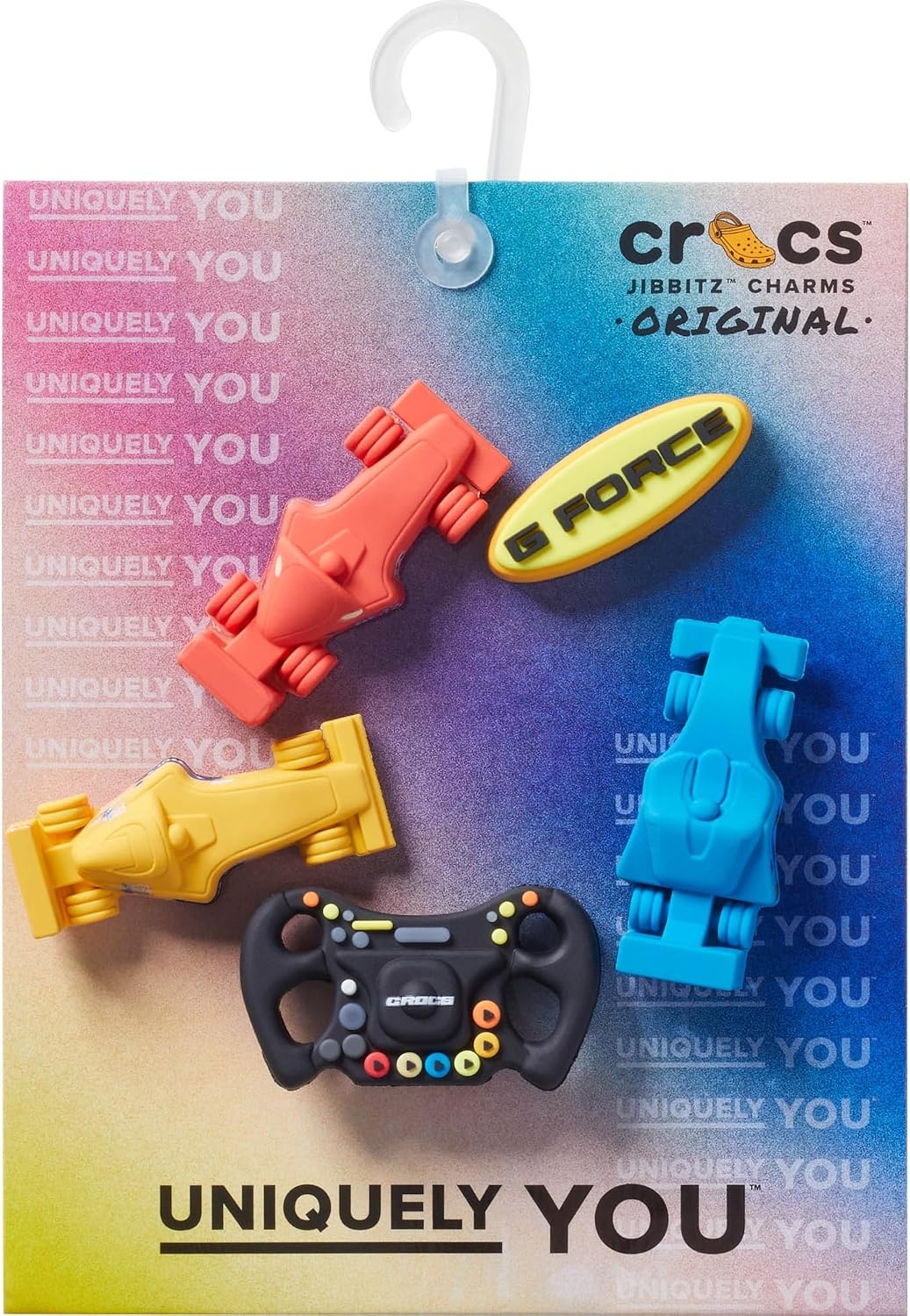 image:imageCrocs Jibbitz Boys Favorites Shoe Charm PacksG Force Racer