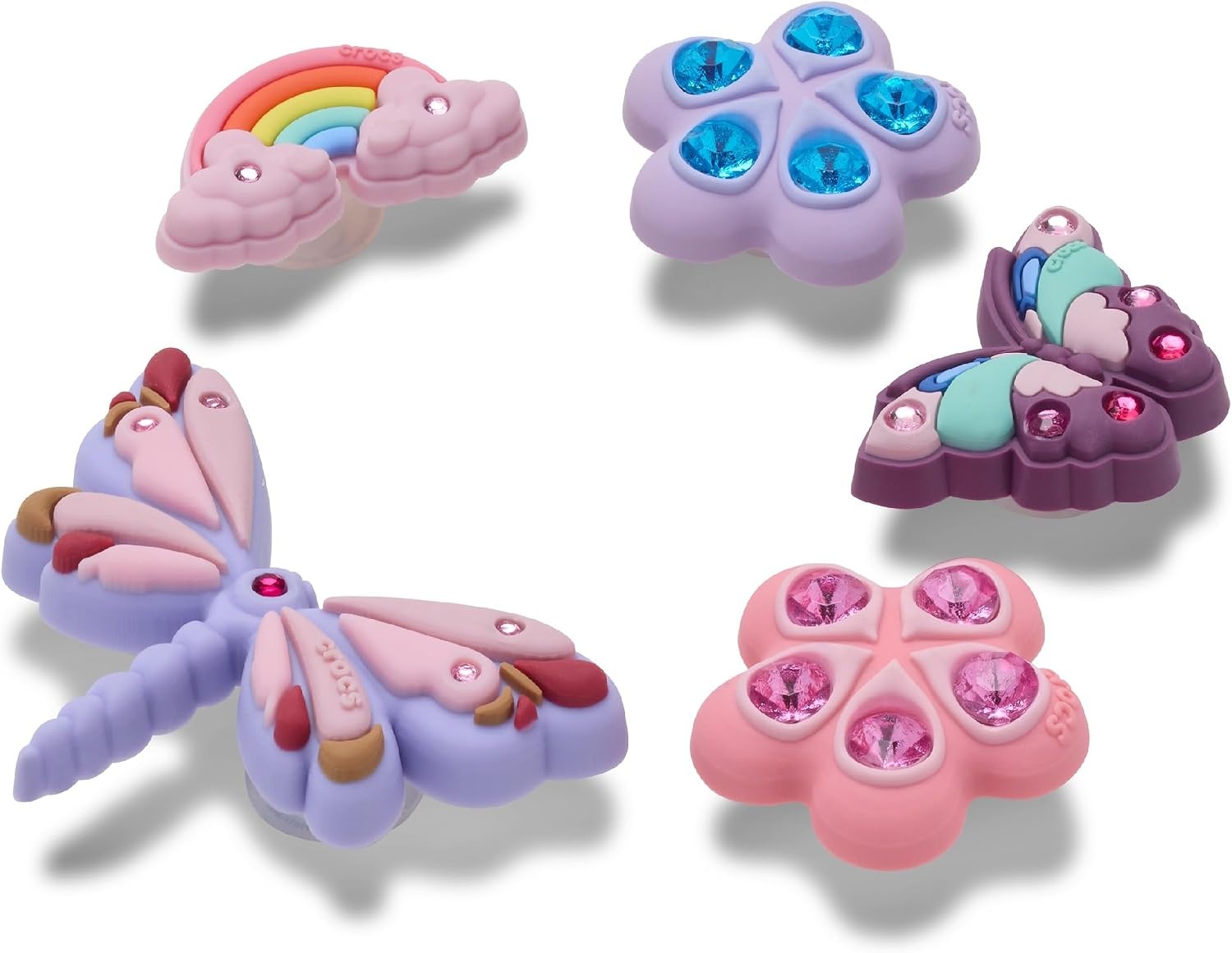 image:imageCrocs Jibbitz Cute Pets amp Animals Shoe Charm Packs Magical Garden Bug 5Pack