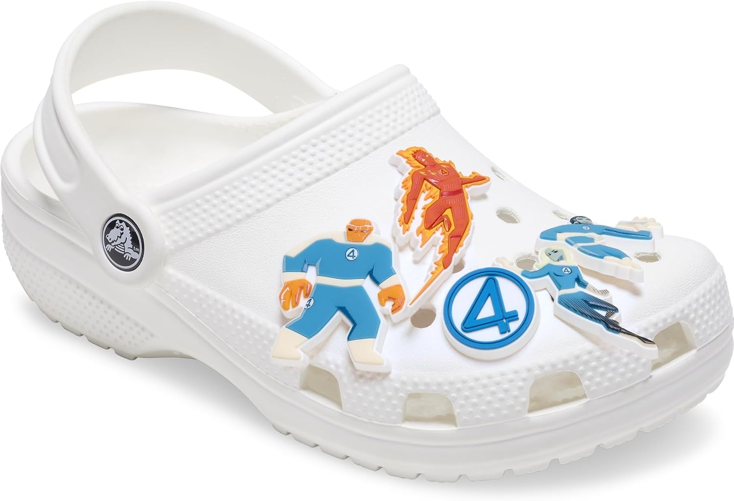 image:imageCrocs Jibbitz DCMarvel Super Hero Shoe Charm PacksFantastic 4