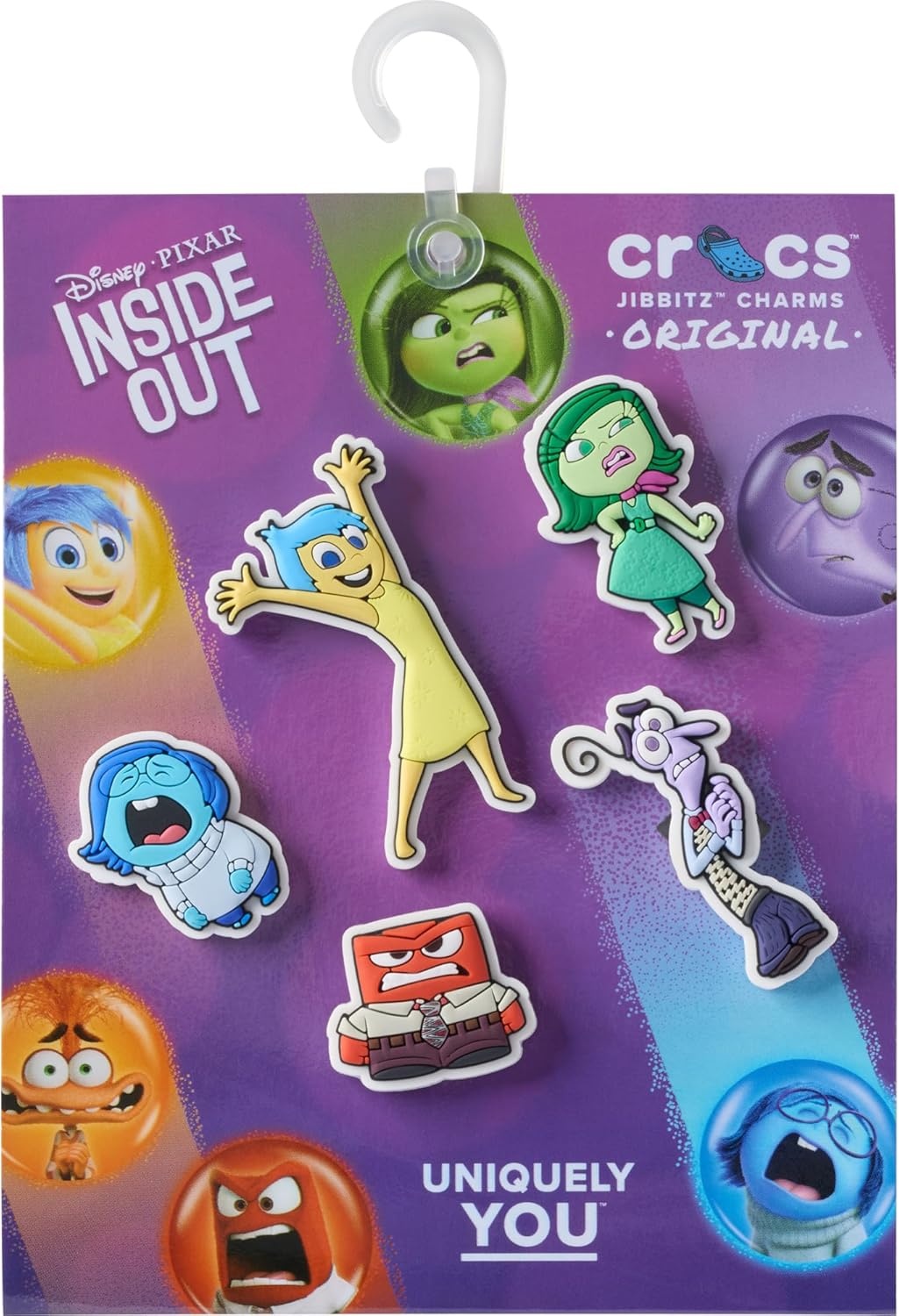 image:imageCrocs Jibbitz Disney Shoe Charm PacksInside Out