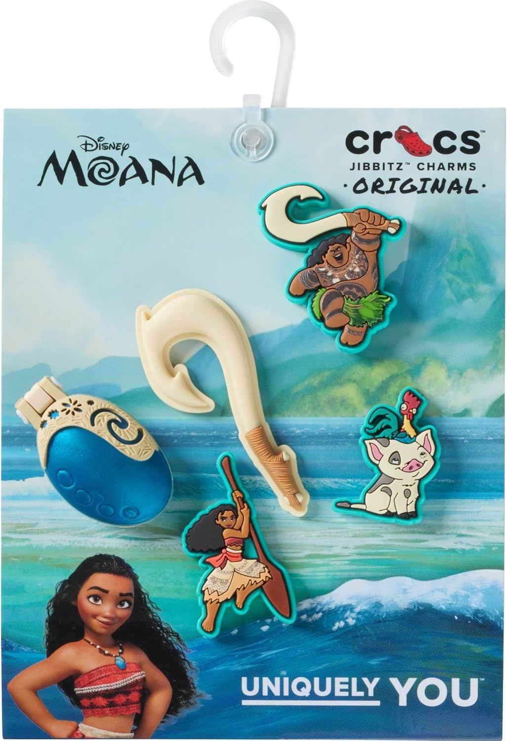 image:imageCrocs Jibbitz Disney Shoe Charm PacksMoana