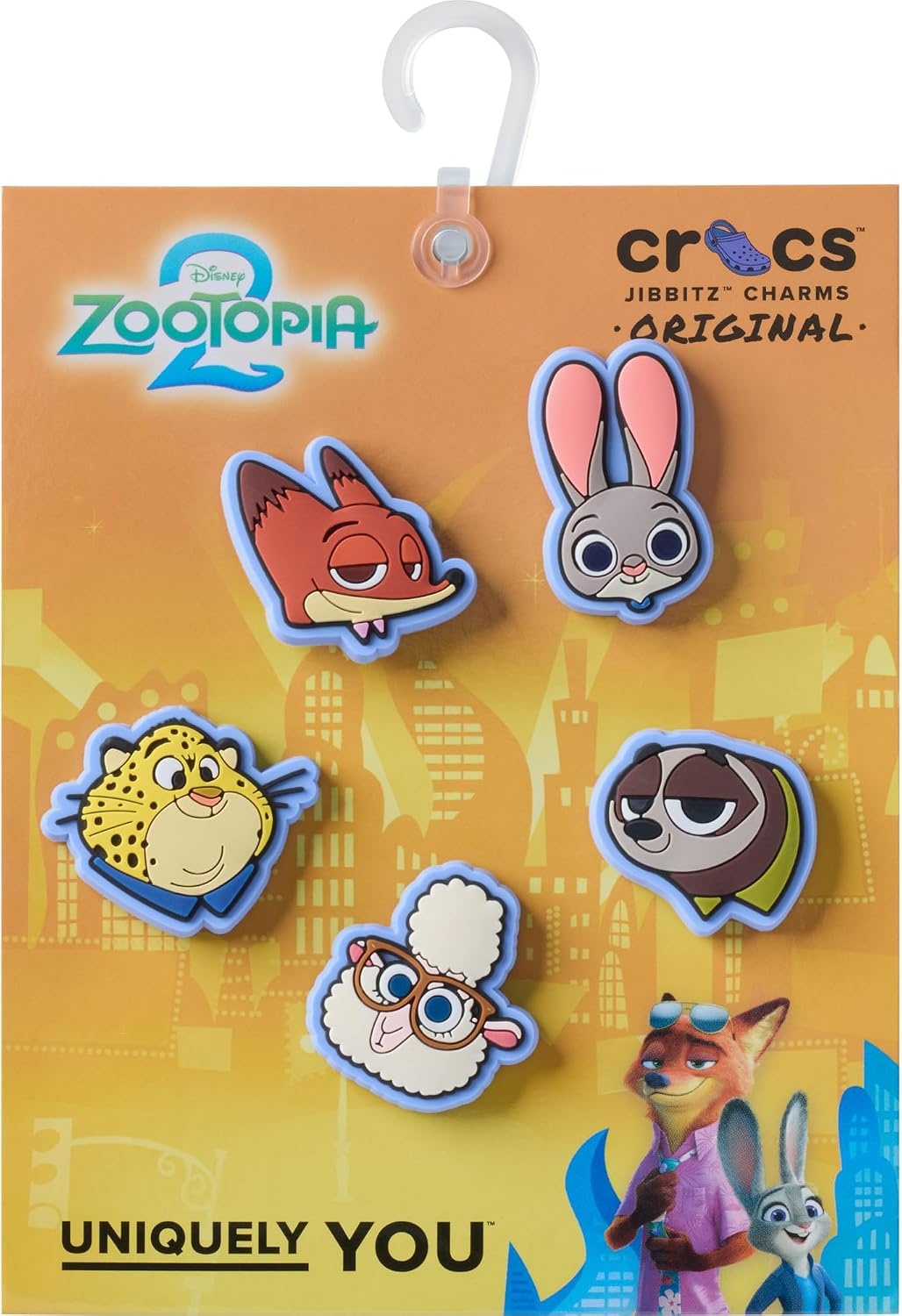 image:imageCrocs Jibbitz Disney Shoe Charm PacksZootopia