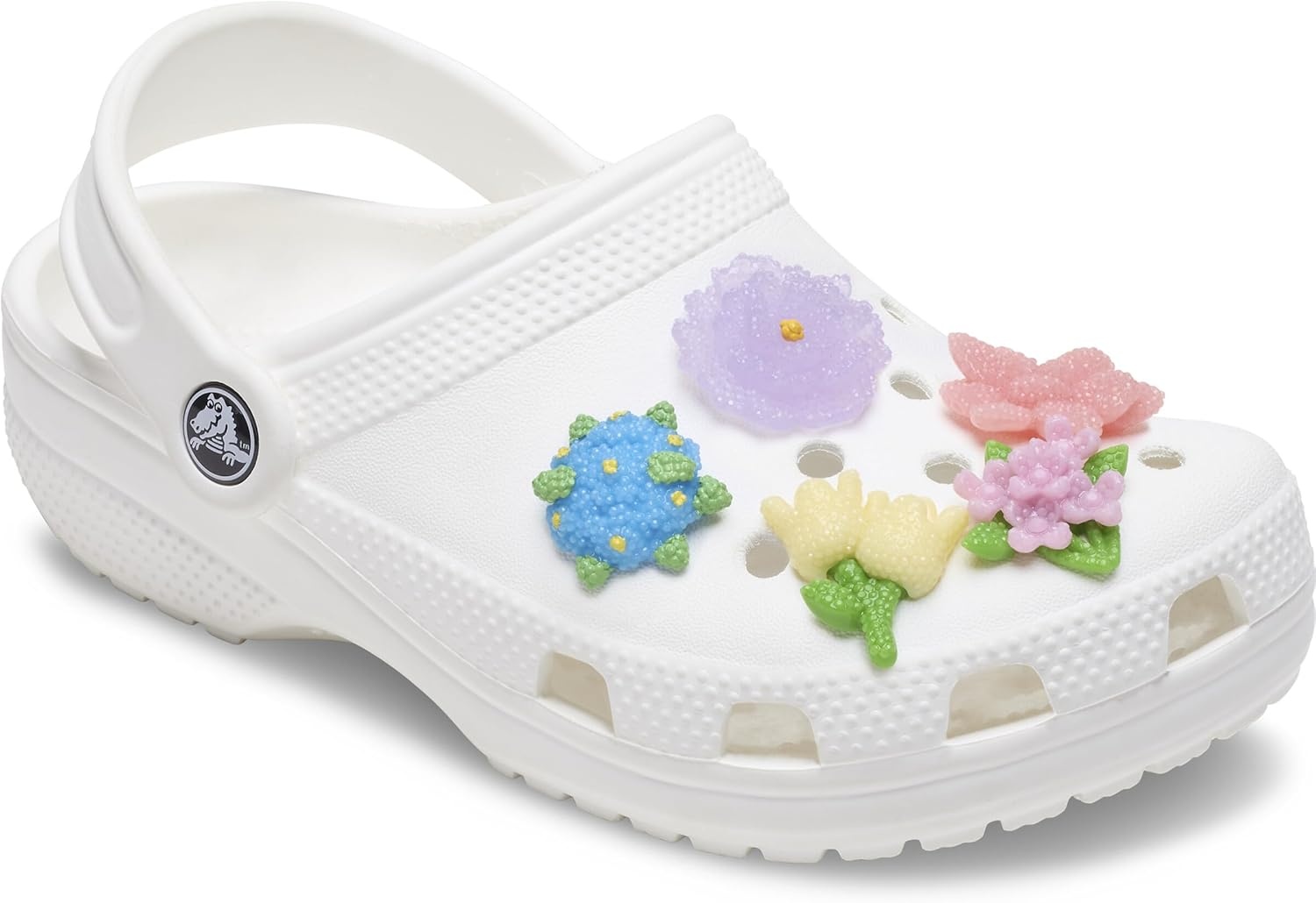 image:imageCrocs Jibbitz Flowers Shoe Charm Packs Beaded Flowers 5Pack