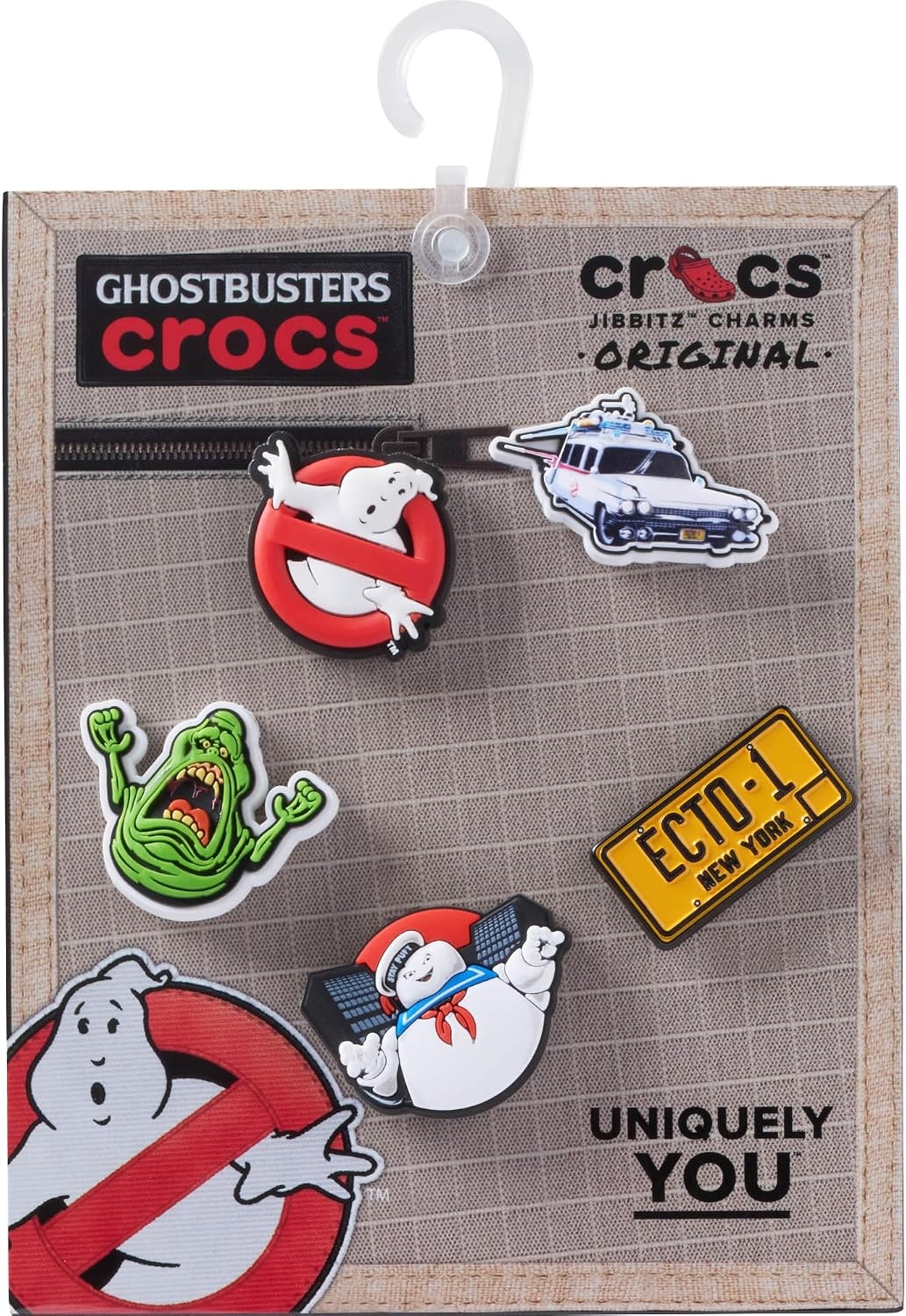 image:imageCrocs Jibbitz Ghostbusters Slimer Shoe Charms Ghostbusters 5Pack