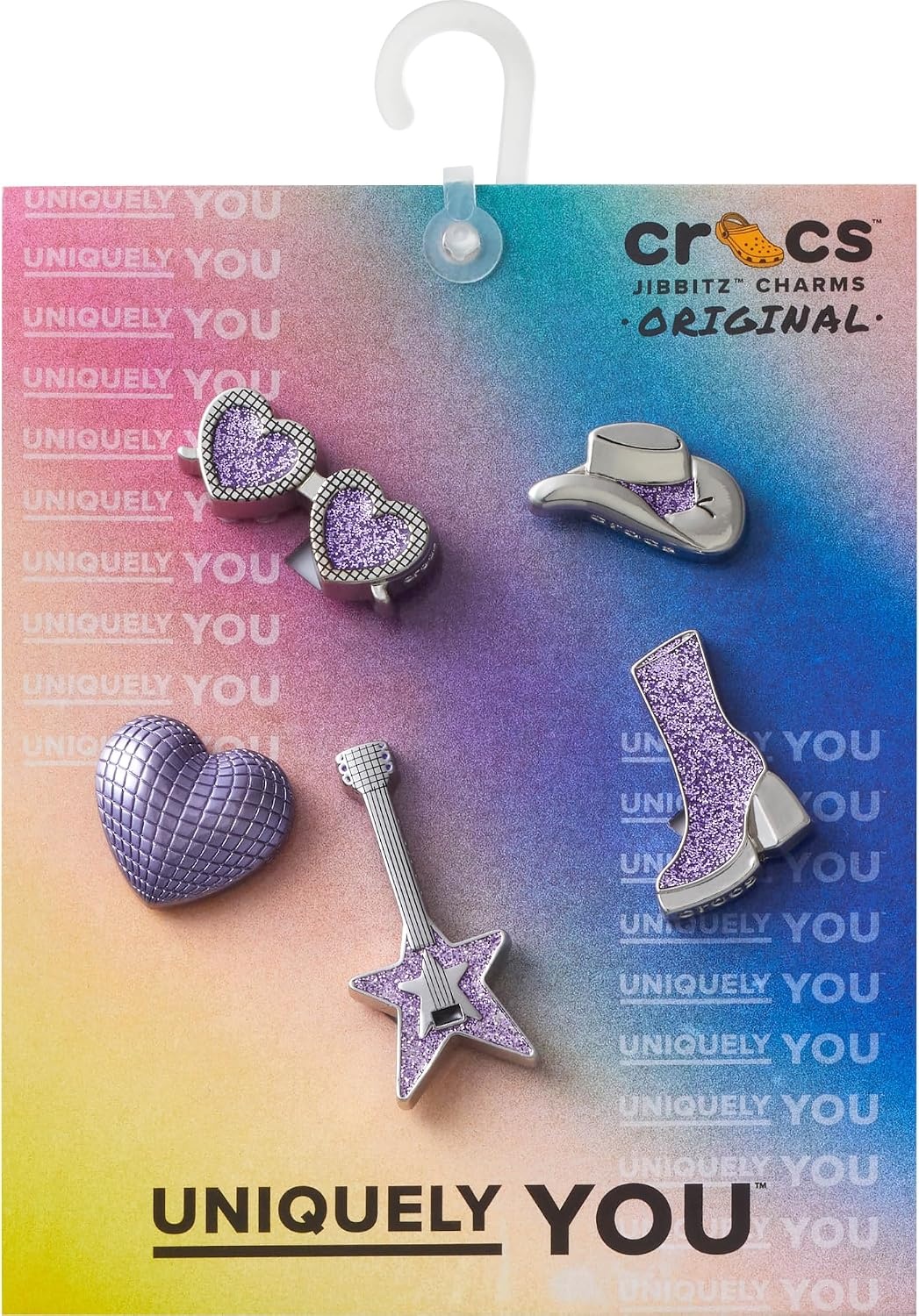 image:imageCrocs Jibbitz Girls Favorites Shoe Charm PacksHeart Country Concerts