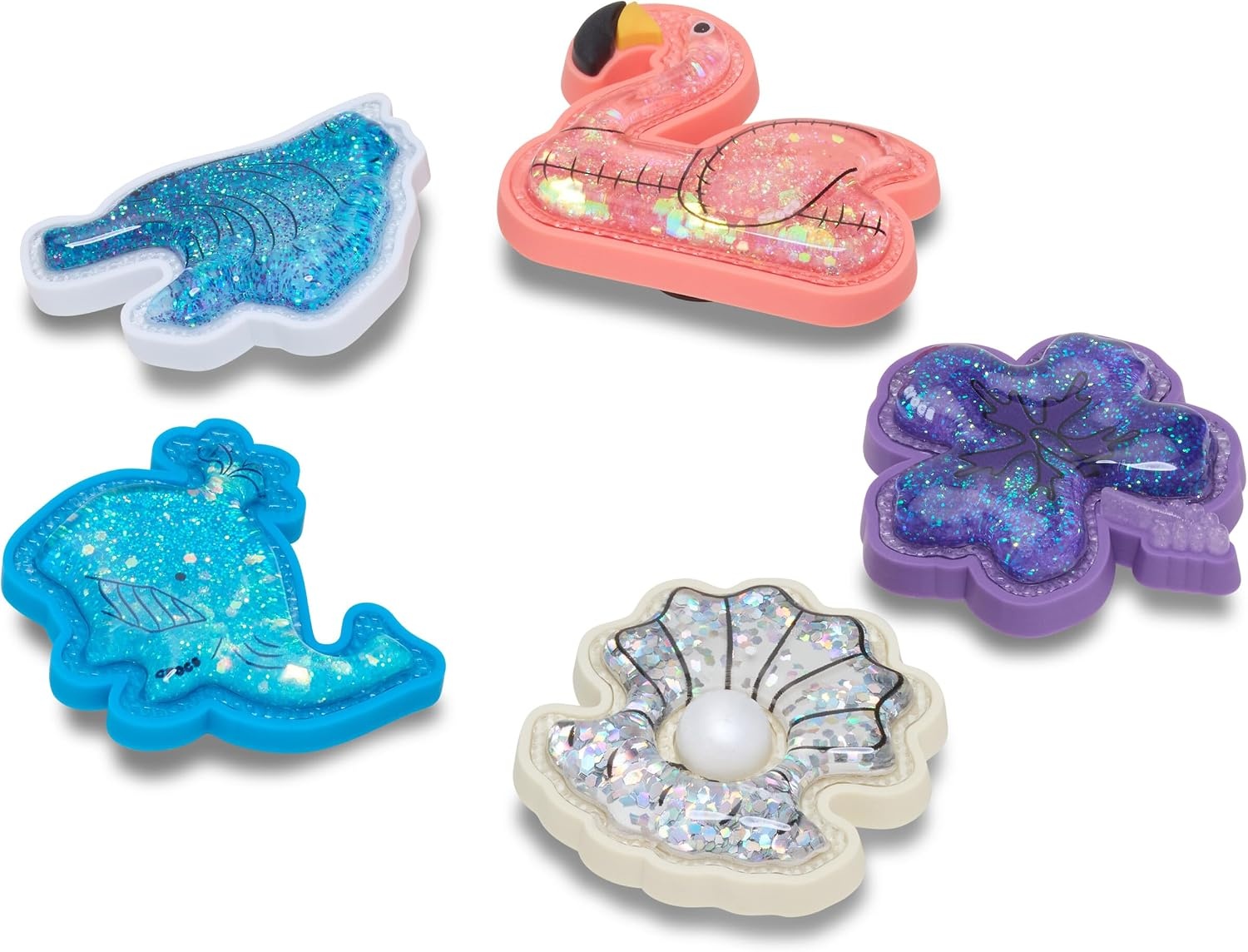 image:imageCrocs Jibbitz Girls Favorites Shoe Charm PacksSquishy Beach Icons