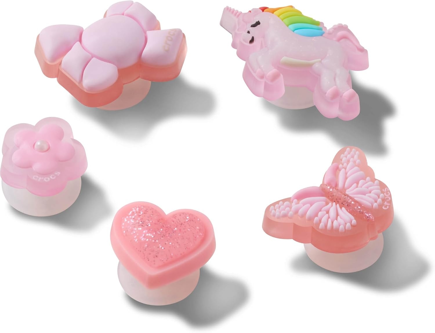 image:imageCrocs Jibbitz Girls Favorites Shoe Charm PacksTiny Girls Favorites