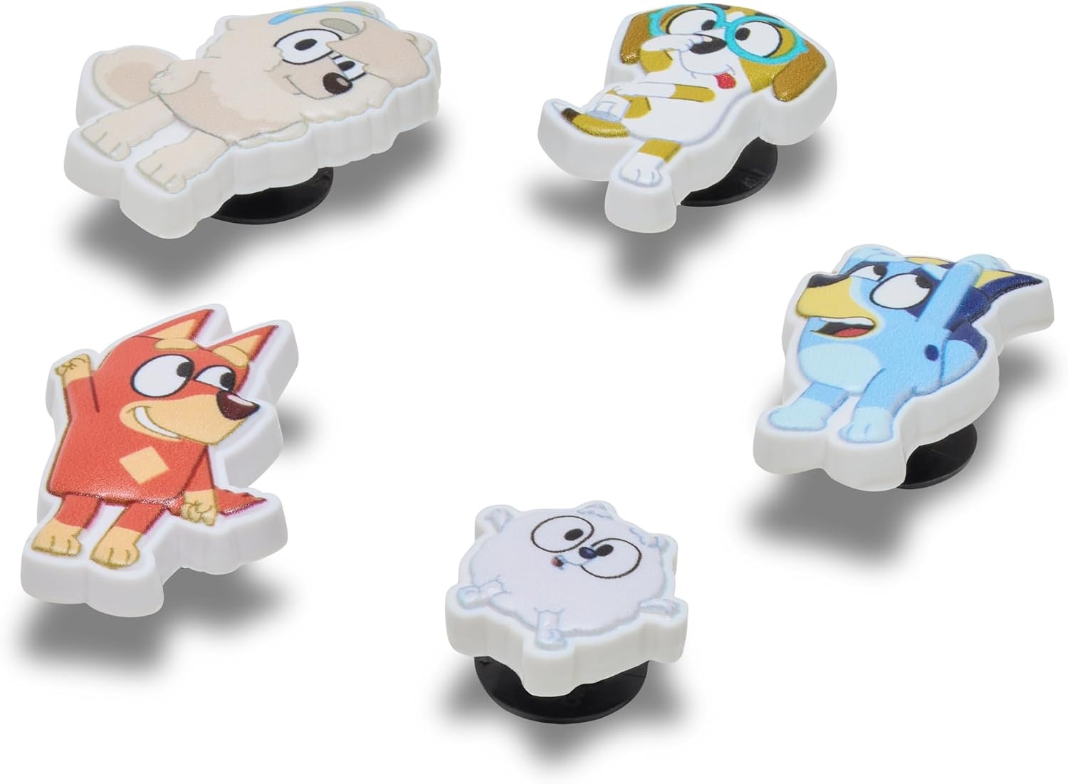 image:imageCrocs Jibbitz Kids Characters Shoe Charm PacksBluey Multi