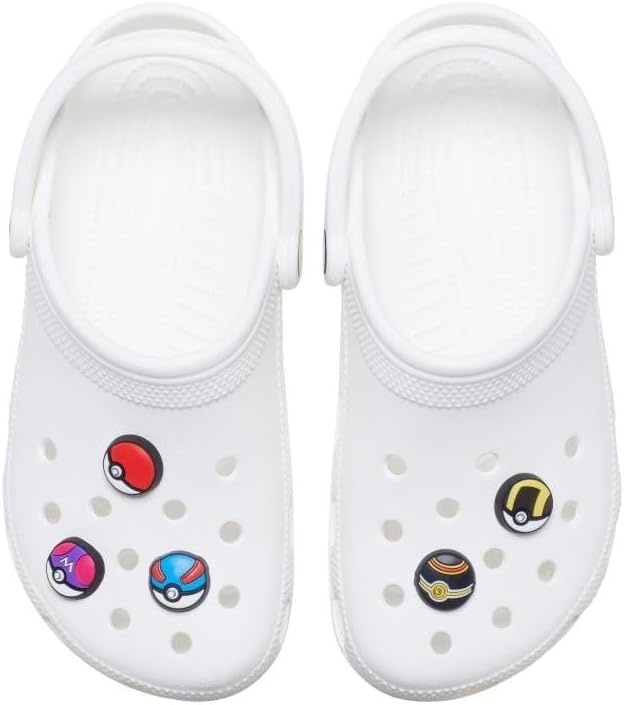 image:imageCrocs Jibbitz Pokmon Shoe Charm PacksPok Ball