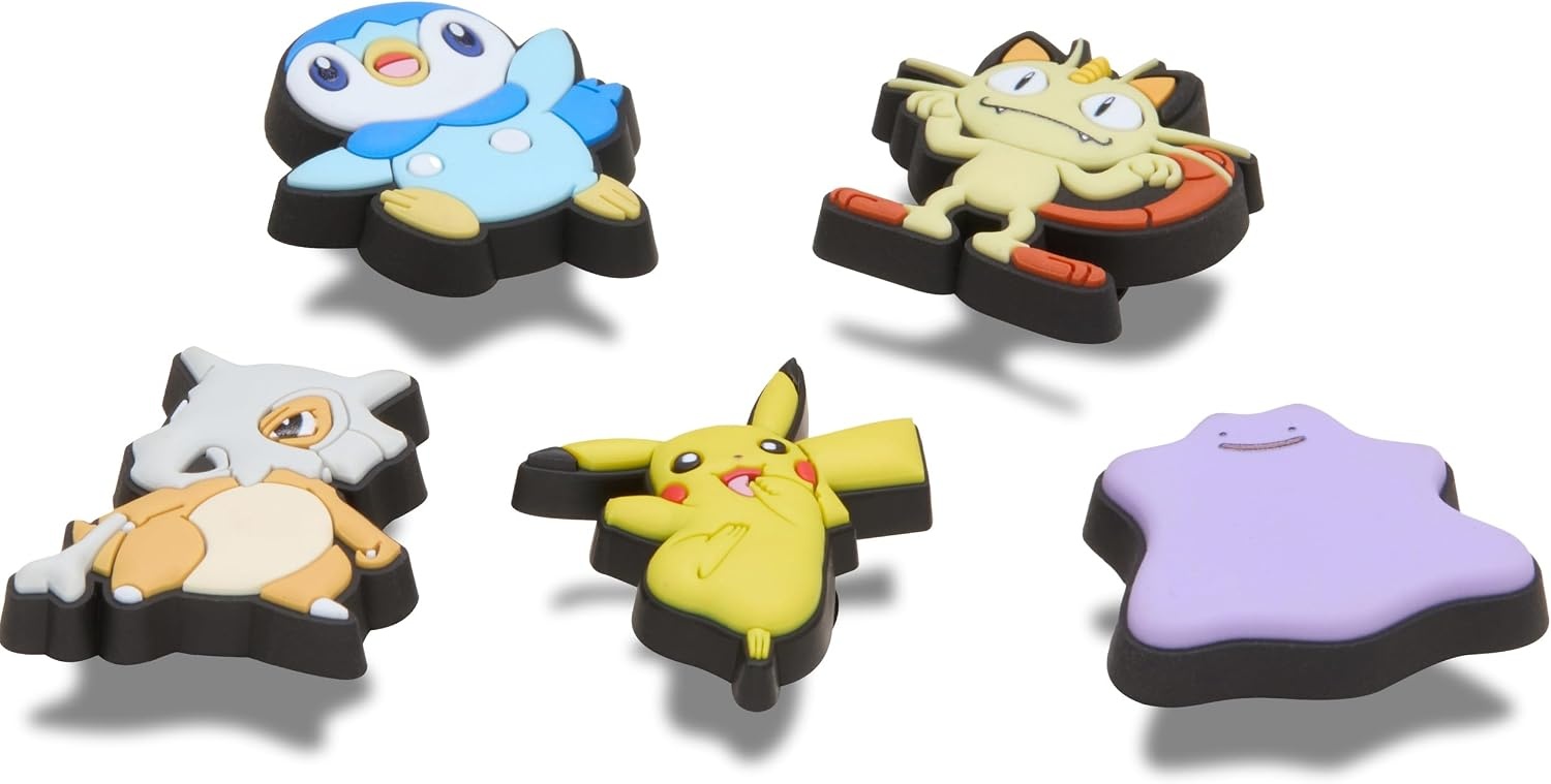 image:imageCrocs Jibbitz Pokmon Shoe Charm PacksPokemon Variety