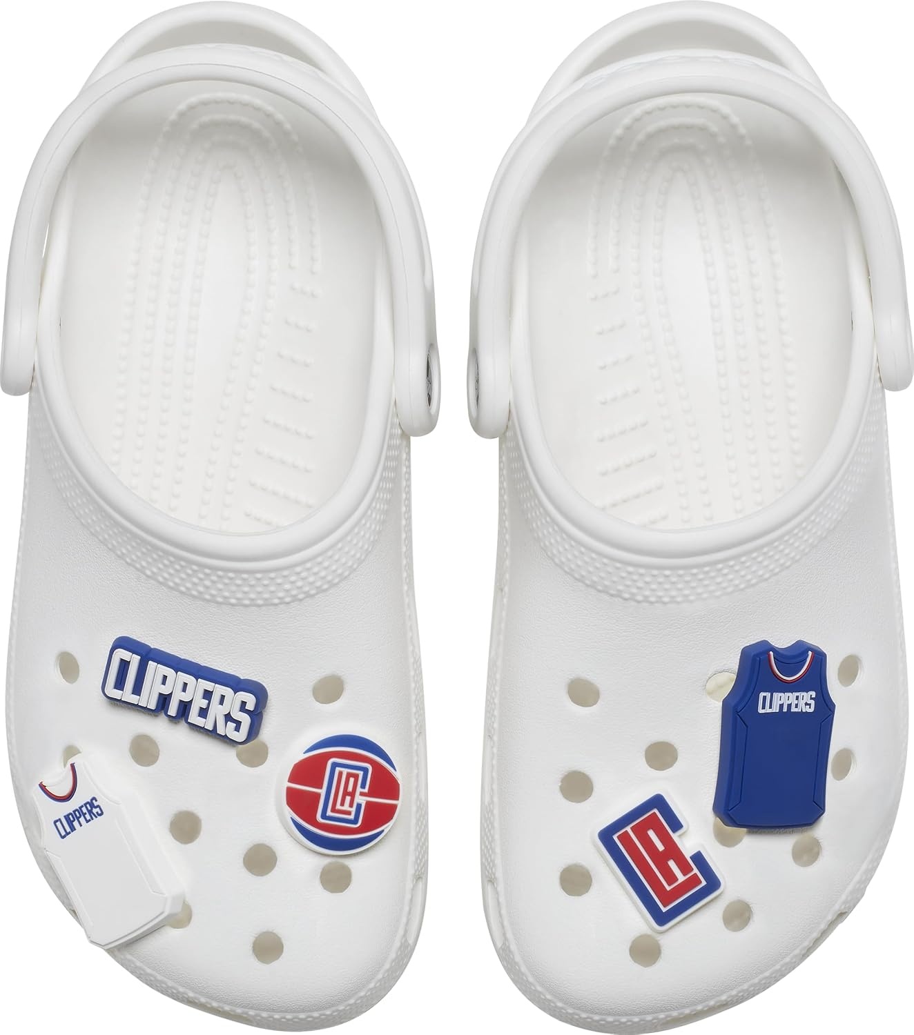 image:imageCrocs Jibbitz Shoe Charms NBA Basketball Teams Sports Collection Multi PacksLos Angeles Clippers