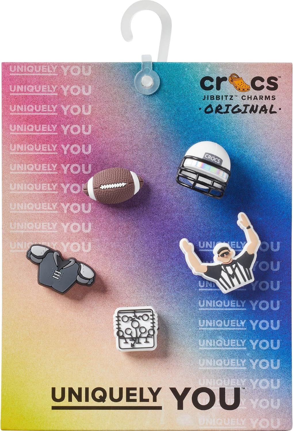 image:imageCrocs Jibbitz Sports amp Outdoor Shoe Charm PacksFootball Team