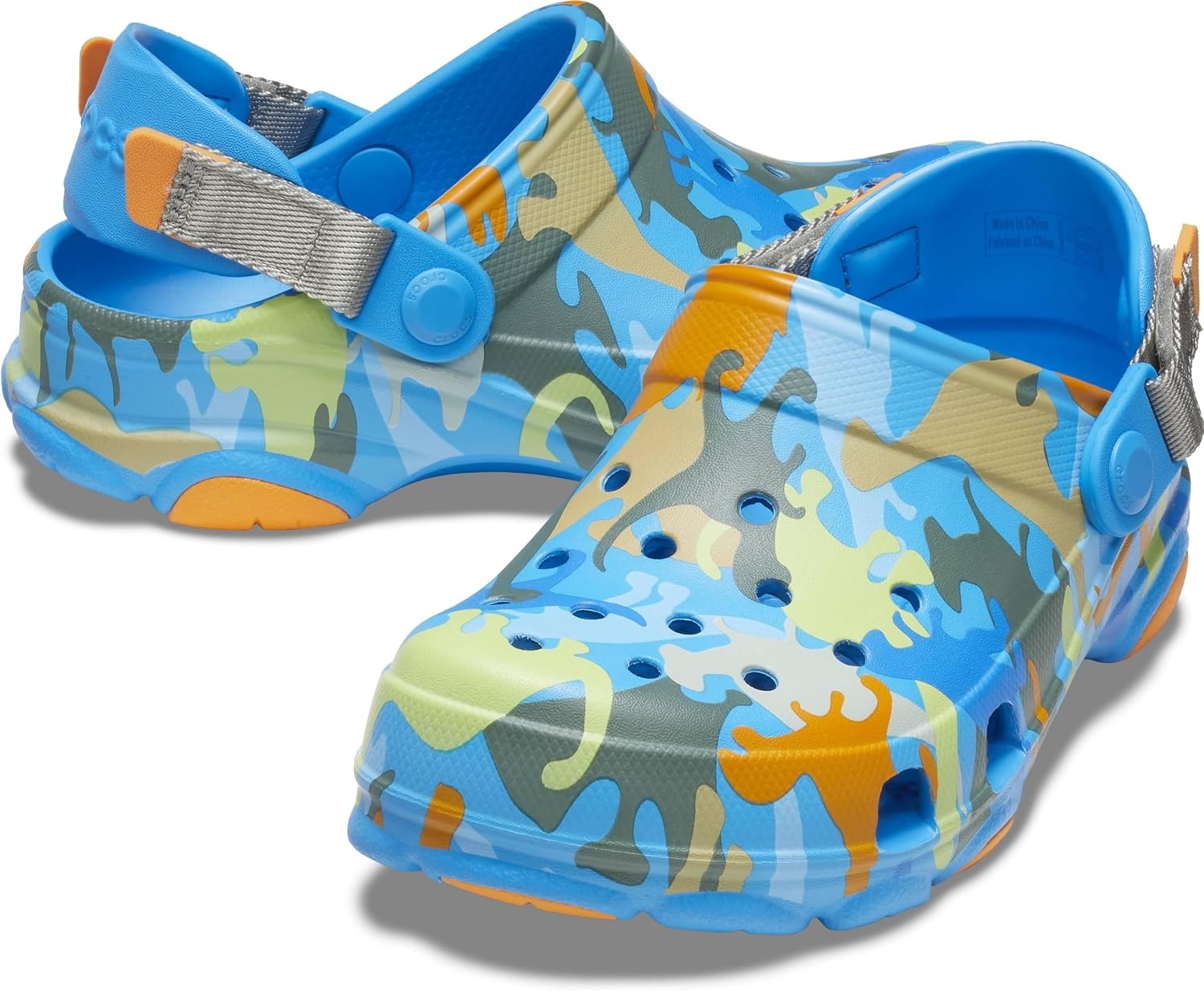 image:imageCrocs Kids Classic AllTerrain ClogsOceanMulti