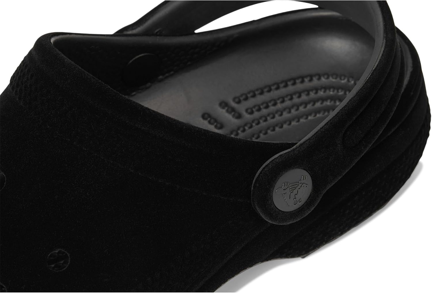 image:imageCrocs Kids Classic Clog Little KidBig KidToddlerBlack Velvet