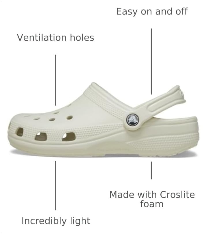 image:imageCrocs Kids Classic Clog Little KidBig KidToddlerLinen