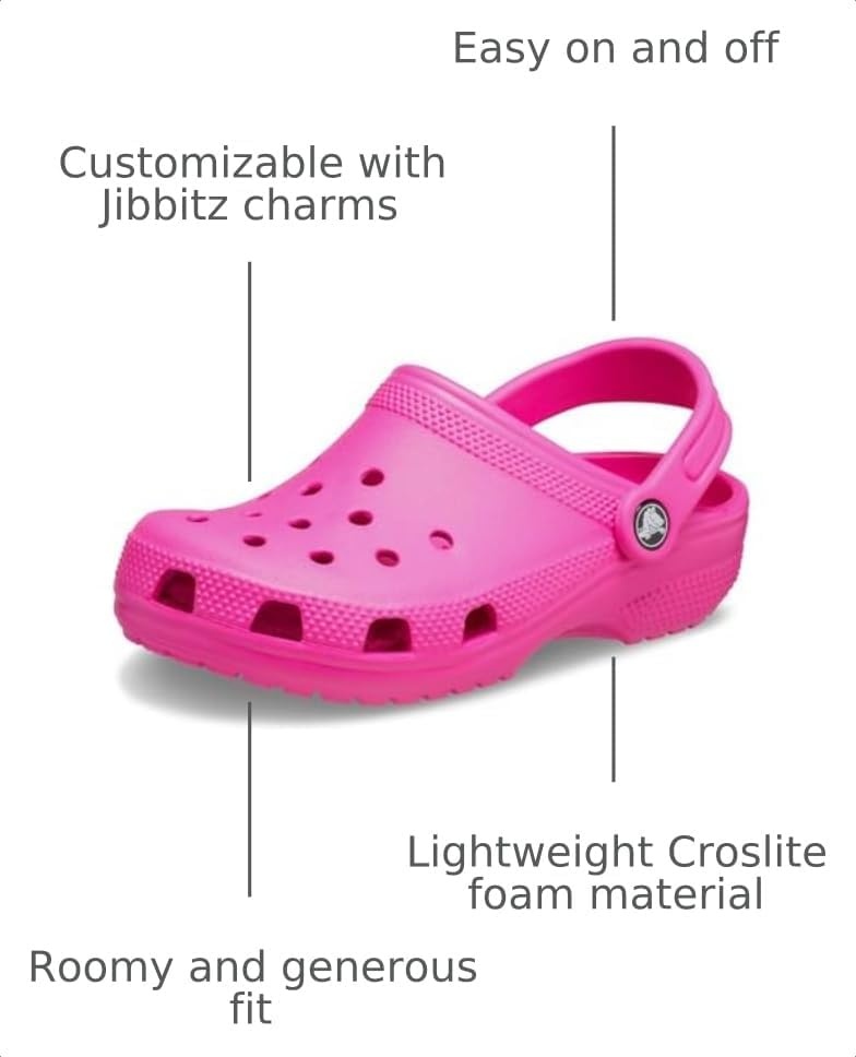 image:imageCrocs Kids Classic Clog Little KidBig KidToddlerPink Crush