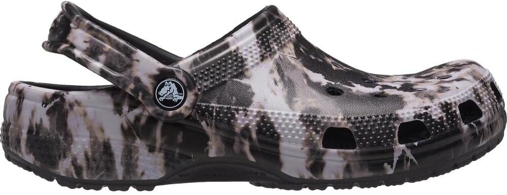 image:imageCrocs Kids Classic ClogsBlack Bleached Dye