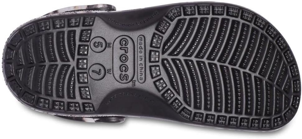 image:imageCrocs Kids Classic ClogsBlack Bleached Dye