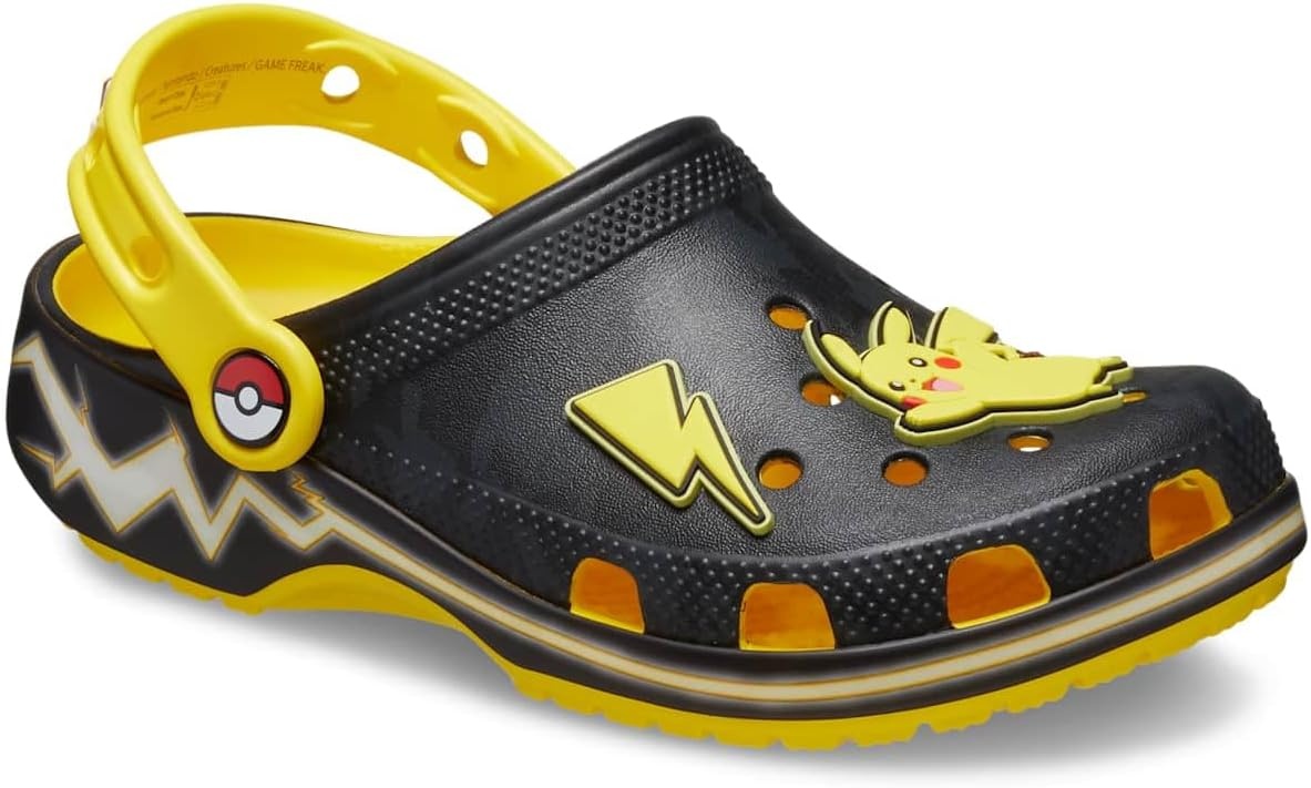 image:imageCrocs Kids Classic ClogsBlackLemon