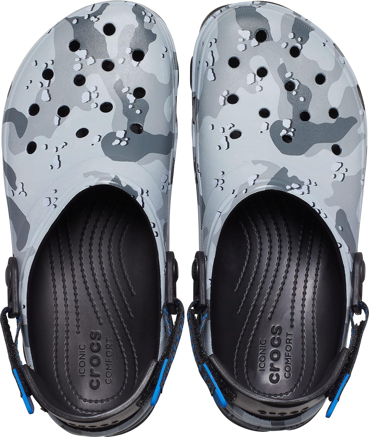 image:imageCrocs Kids Classic ClogsCamo Black Grey