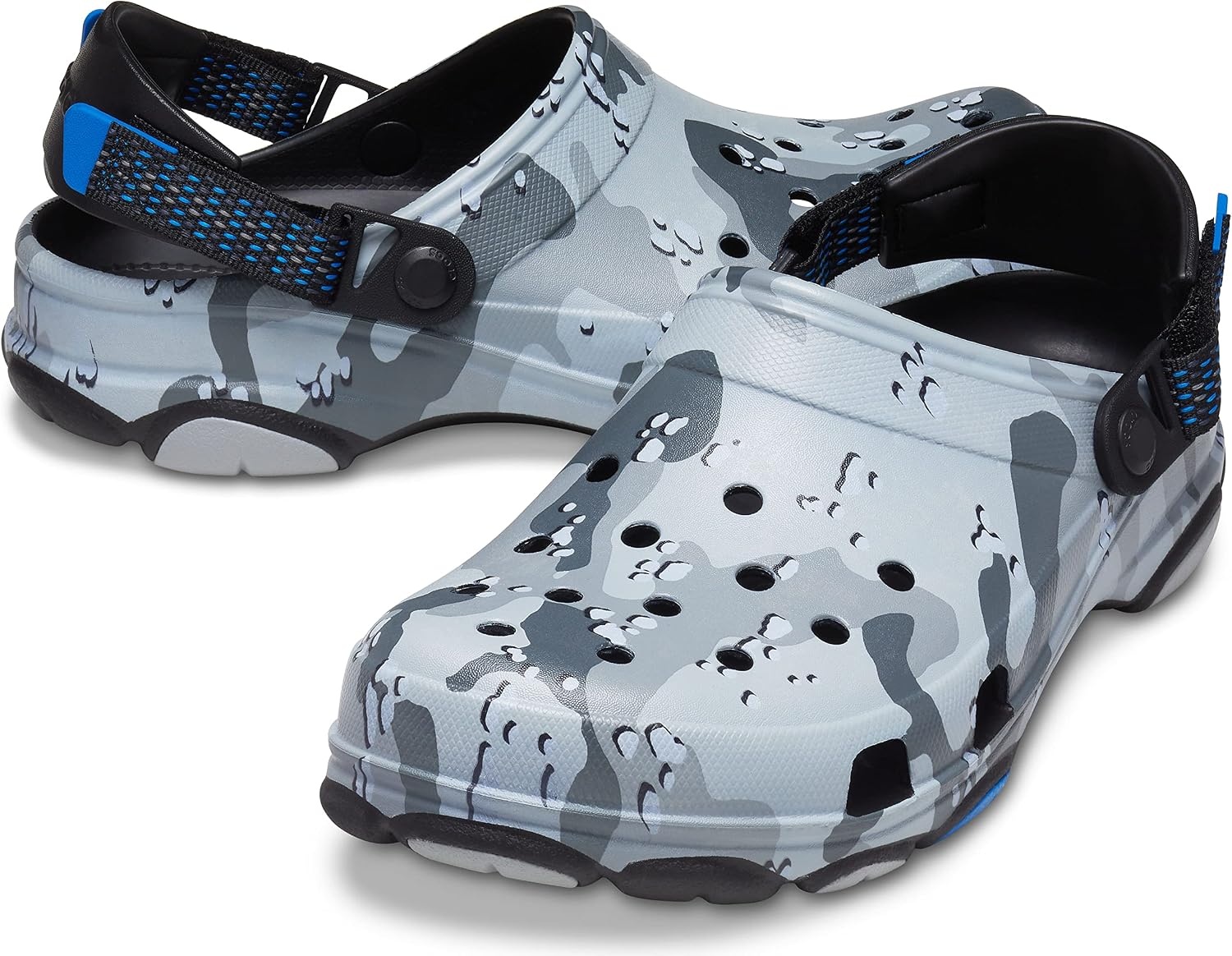 image:imageCrocs Kids Classic ClogsCamo Black Grey