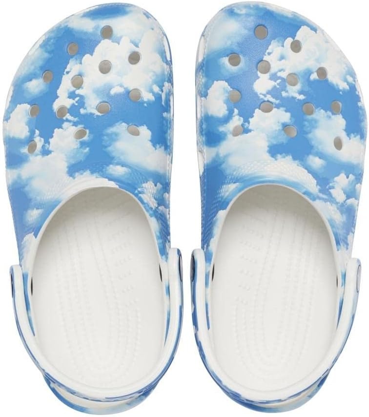 image:imageCrocs Kids Classic ClogsCloud Print