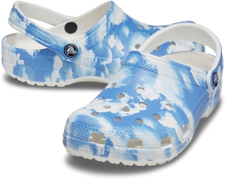 image:imageCrocs Kids Classic ClogsCloud Print