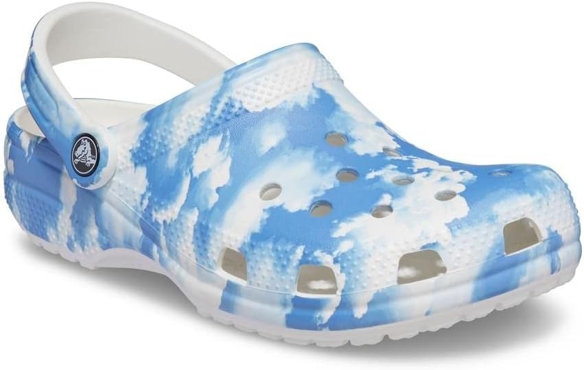 image:imageCrocs Kids Classic ClogsCloud Print