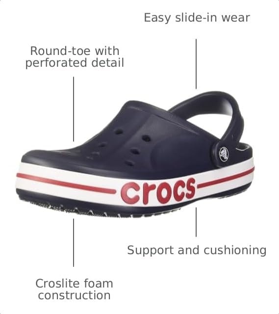 image:imageCrocs Kids Classic ClogsNavyPepper
